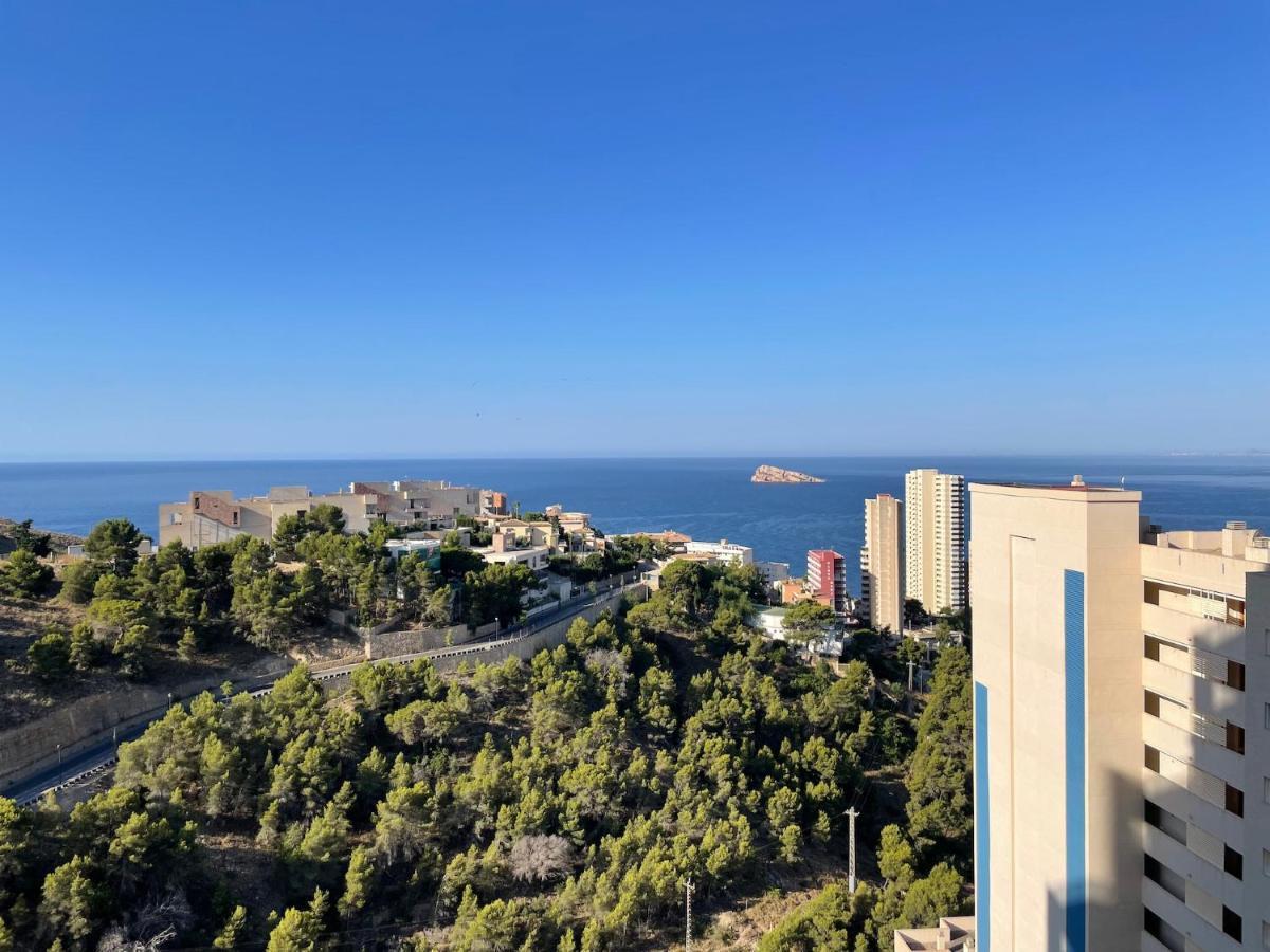 Lujoso Apartamento Con Vistas Al Mar En Mirador Del Mediterraneo By Gestaltur Benidorm Bagian luar foto
