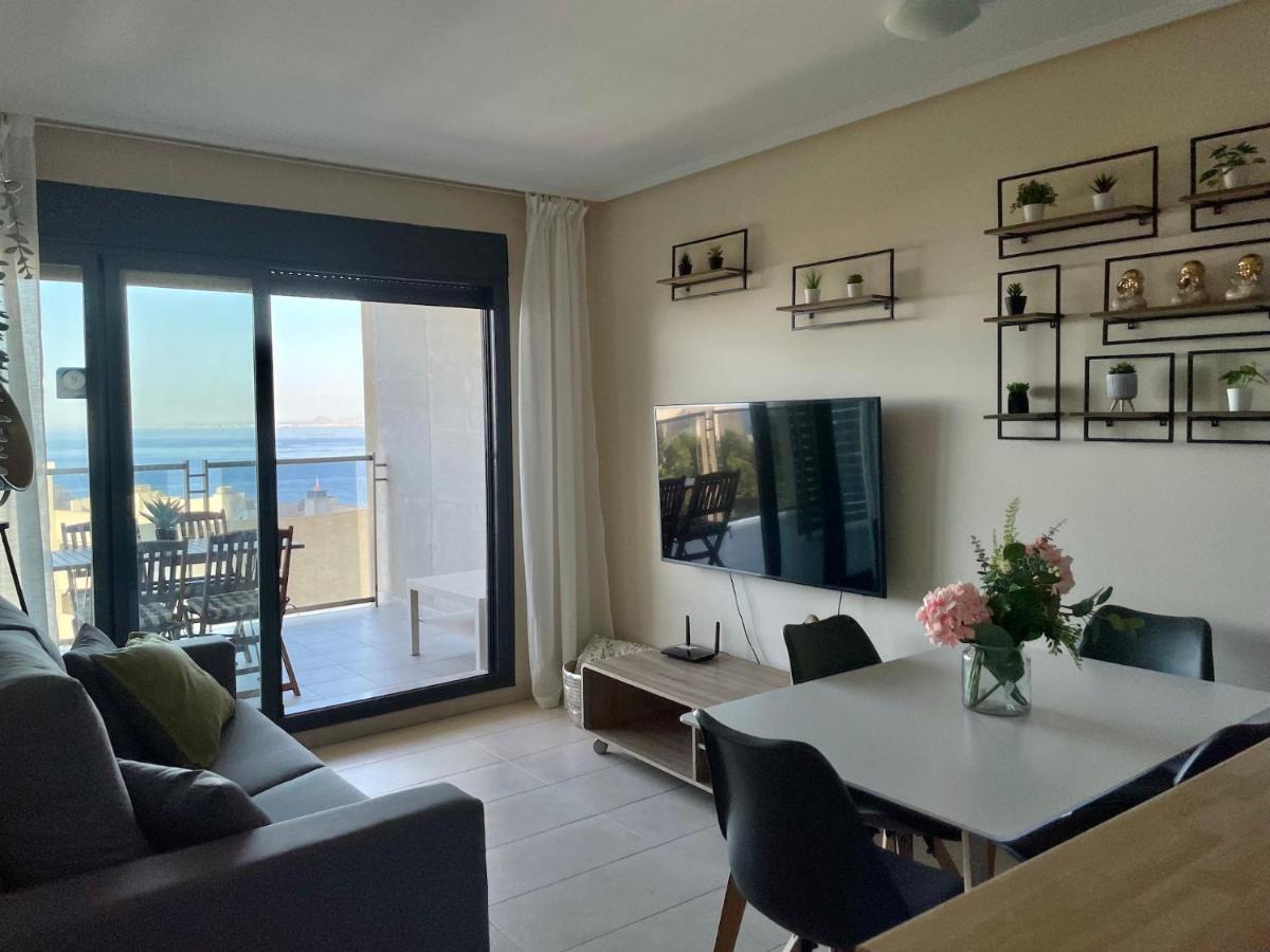 Lujoso Apartamento Con Vistas Al Mar En Mirador Del Mediterraneo By Gestaltur Benidorm Bagian luar foto