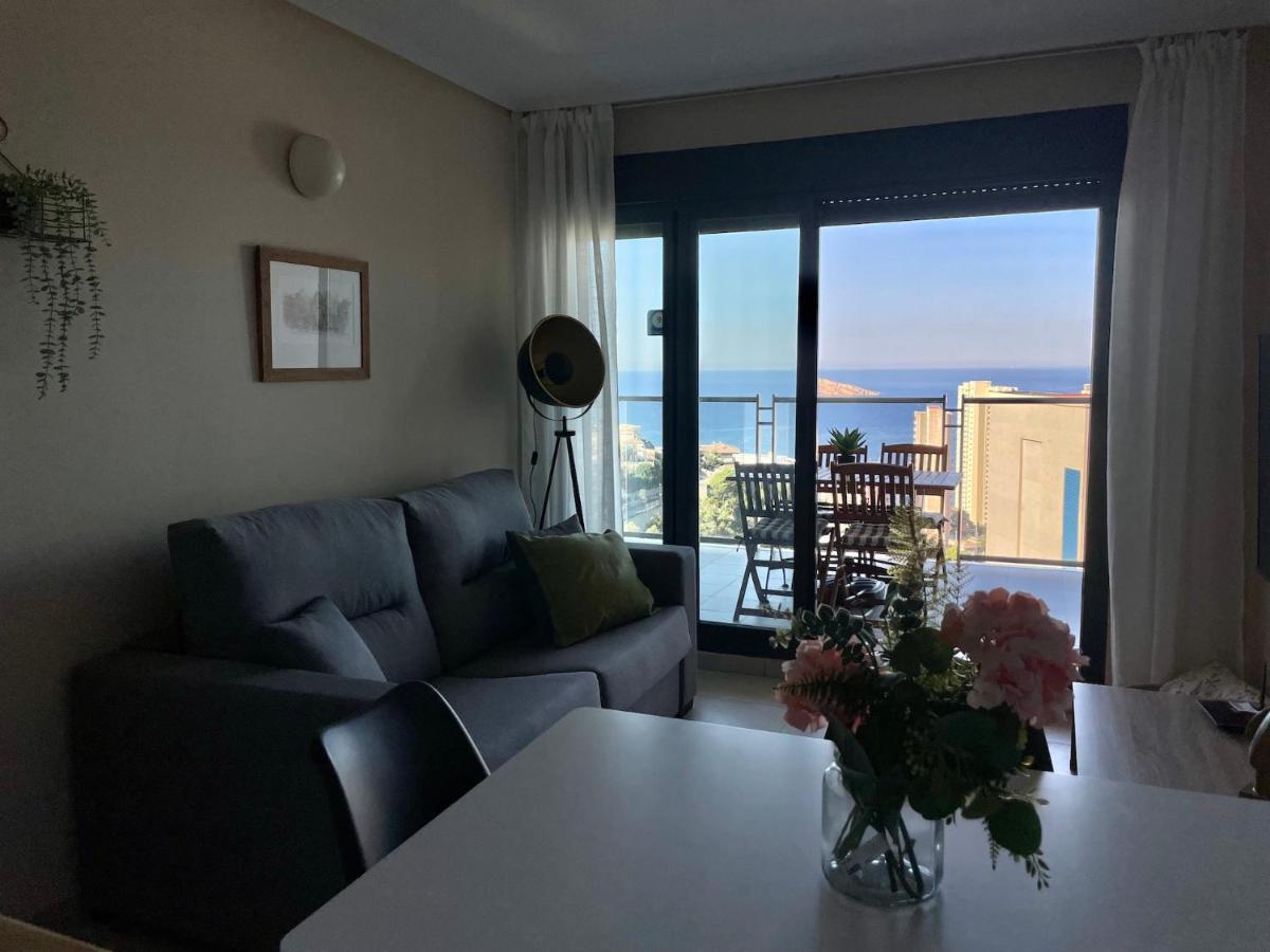 Lujoso Apartamento Con Vistas Al Mar En Mirador Del Mediterraneo By Gestaltur Benidorm Bagian luar foto