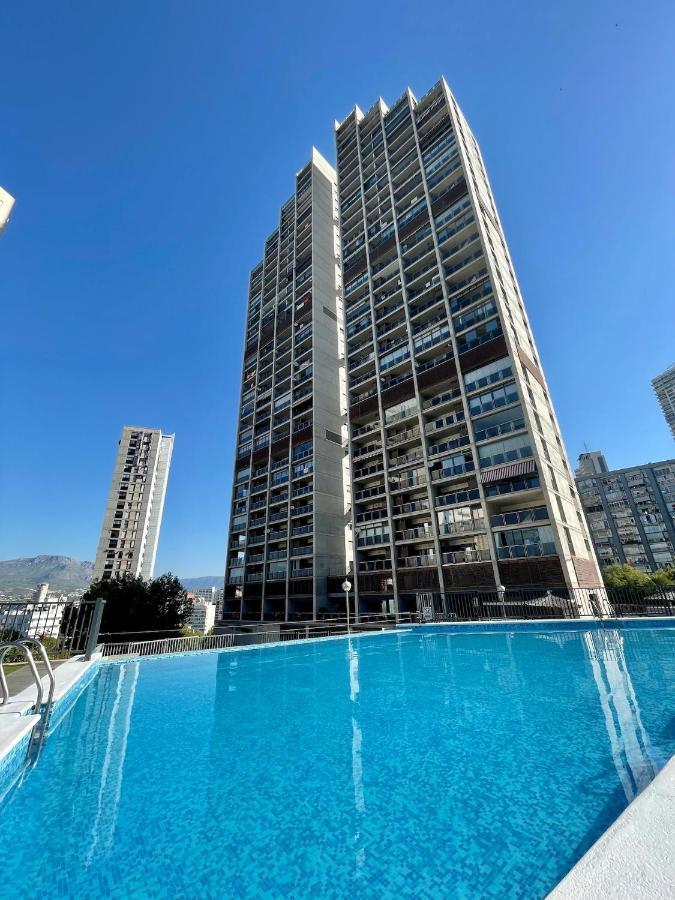 Lujoso Apartamento Con Vistas Al Mar En Mirador Del Mediterraneo By Gestaltur Benidorm Bagian luar foto