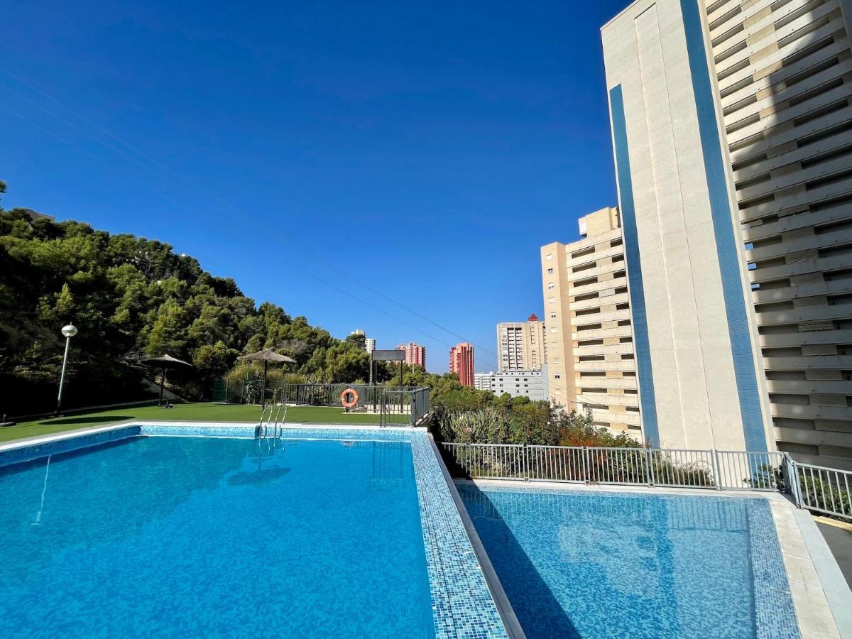 Lujoso Apartamento Con Vistas Al Mar En Mirador Del Mediterraneo By Gestaltur Benidorm Bagian luar foto