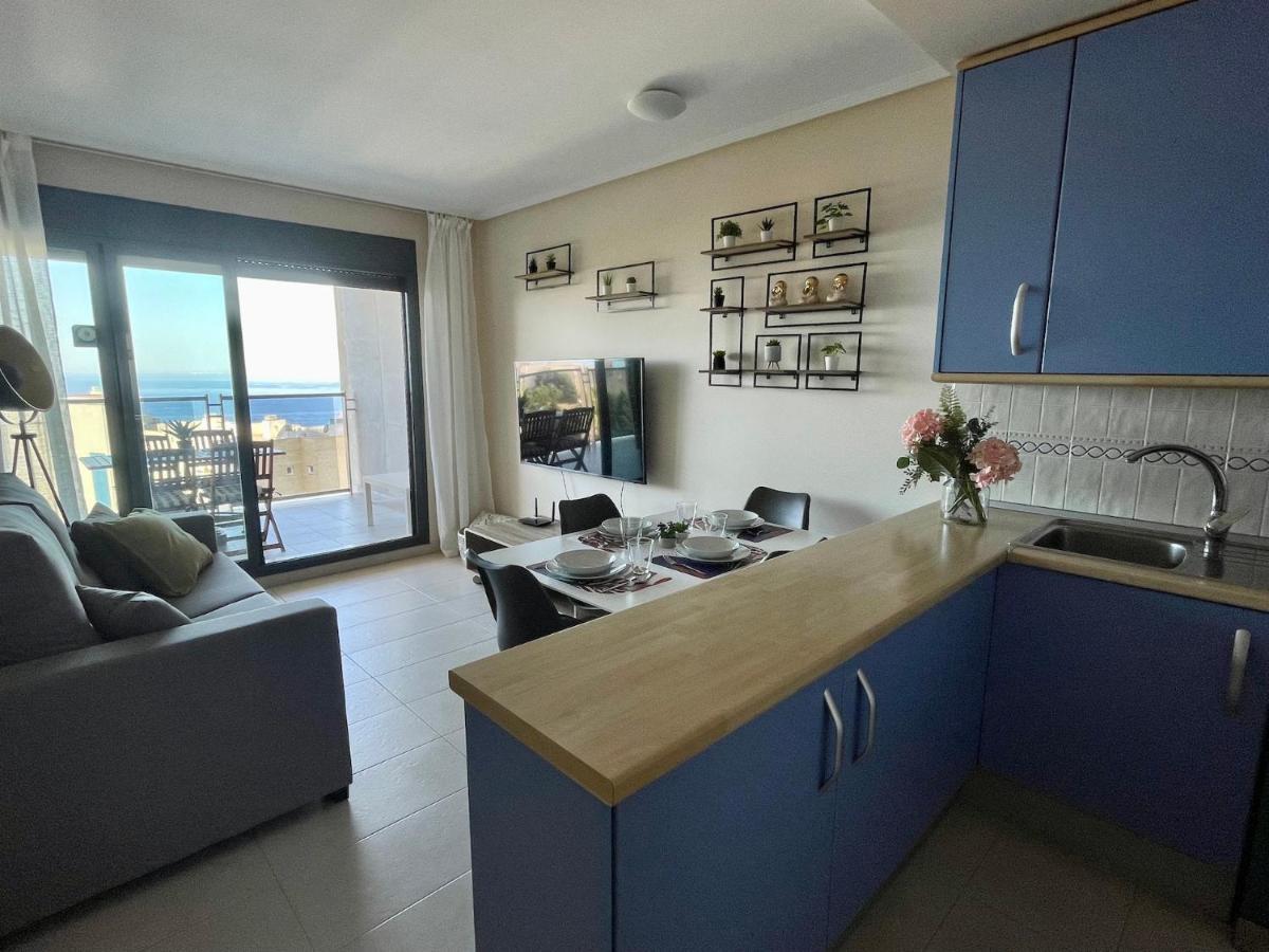 Lujoso Apartamento Con Vistas Al Mar En Mirador Del Mediterraneo By Gestaltur Benidorm Bagian luar foto