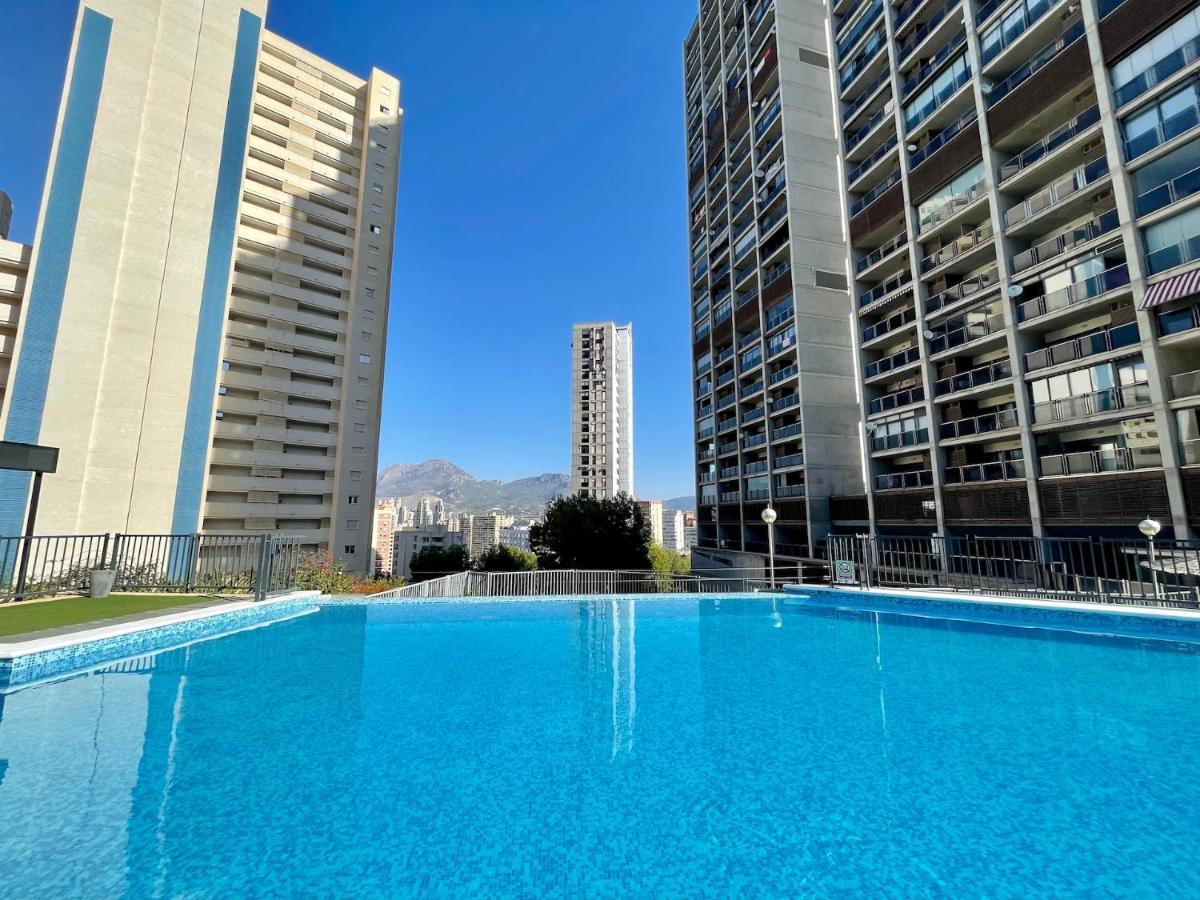 Lujoso Apartamento Con Vistas Al Mar En Mirador Del Mediterraneo By Gestaltur Benidorm Bagian luar foto
