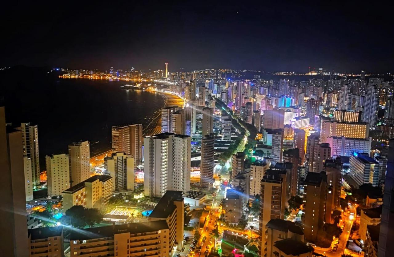 Lujoso Apartamento Con Vistas Al Mar En Mirador Del Mediterraneo By Gestaltur Benidorm Bagian luar foto