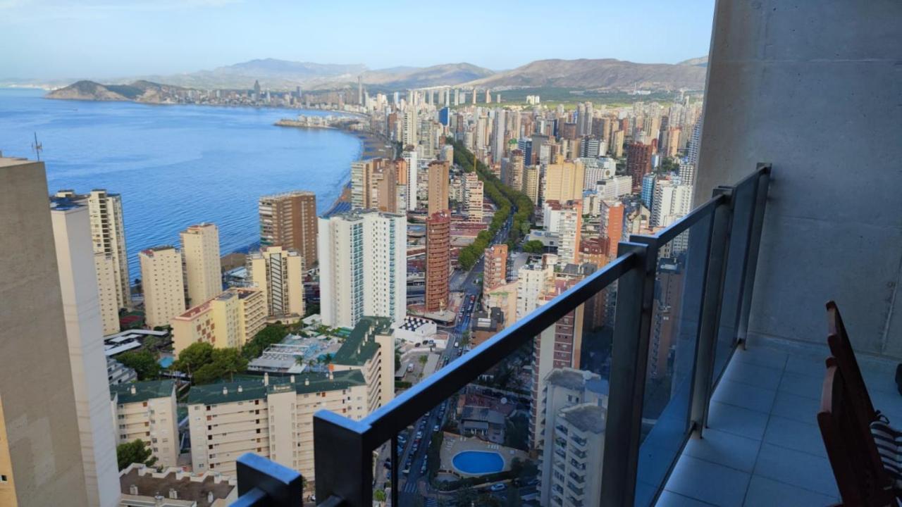 Lujoso Apartamento Con Vistas Al Mar En Mirador Del Mediterraneo By Gestaltur Benidorm Bagian luar foto