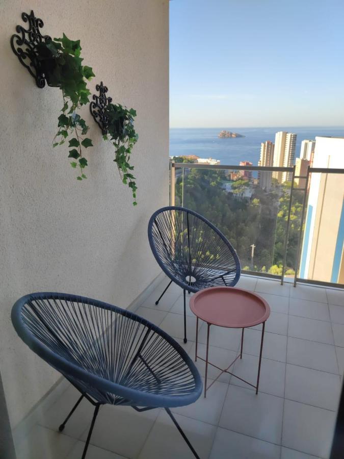 Lujoso Apartamento Con Vistas Al Mar En Mirador Del Mediterraneo By Gestaltur Benidorm Bagian luar foto